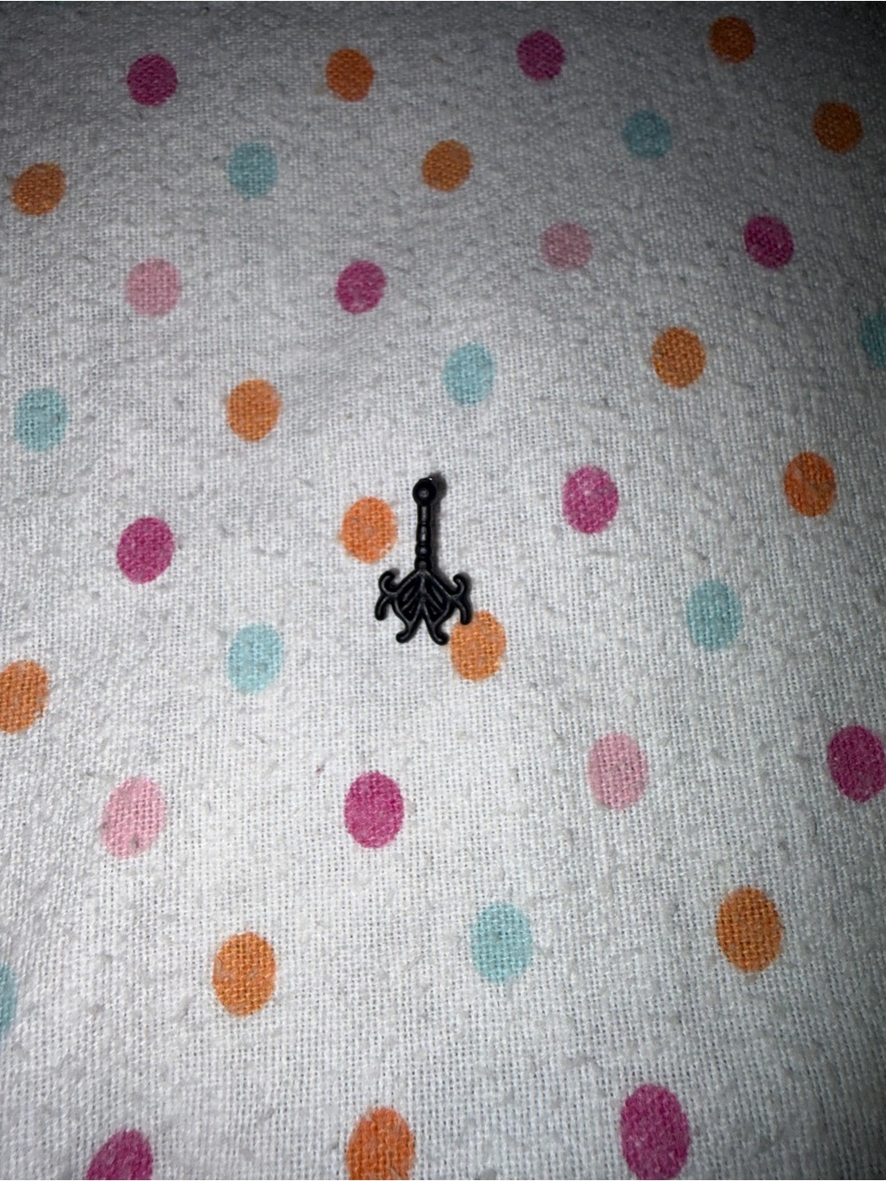 Monster High Rochelle Goyle Original Black Gargoyle Earring Single Replacement